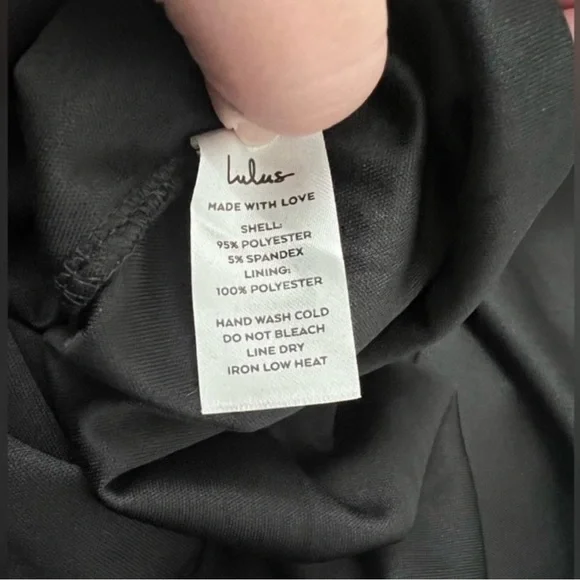 Lulu's - Infinite Glory Black Maxi Dress - Size Small - Picture 6 of 9